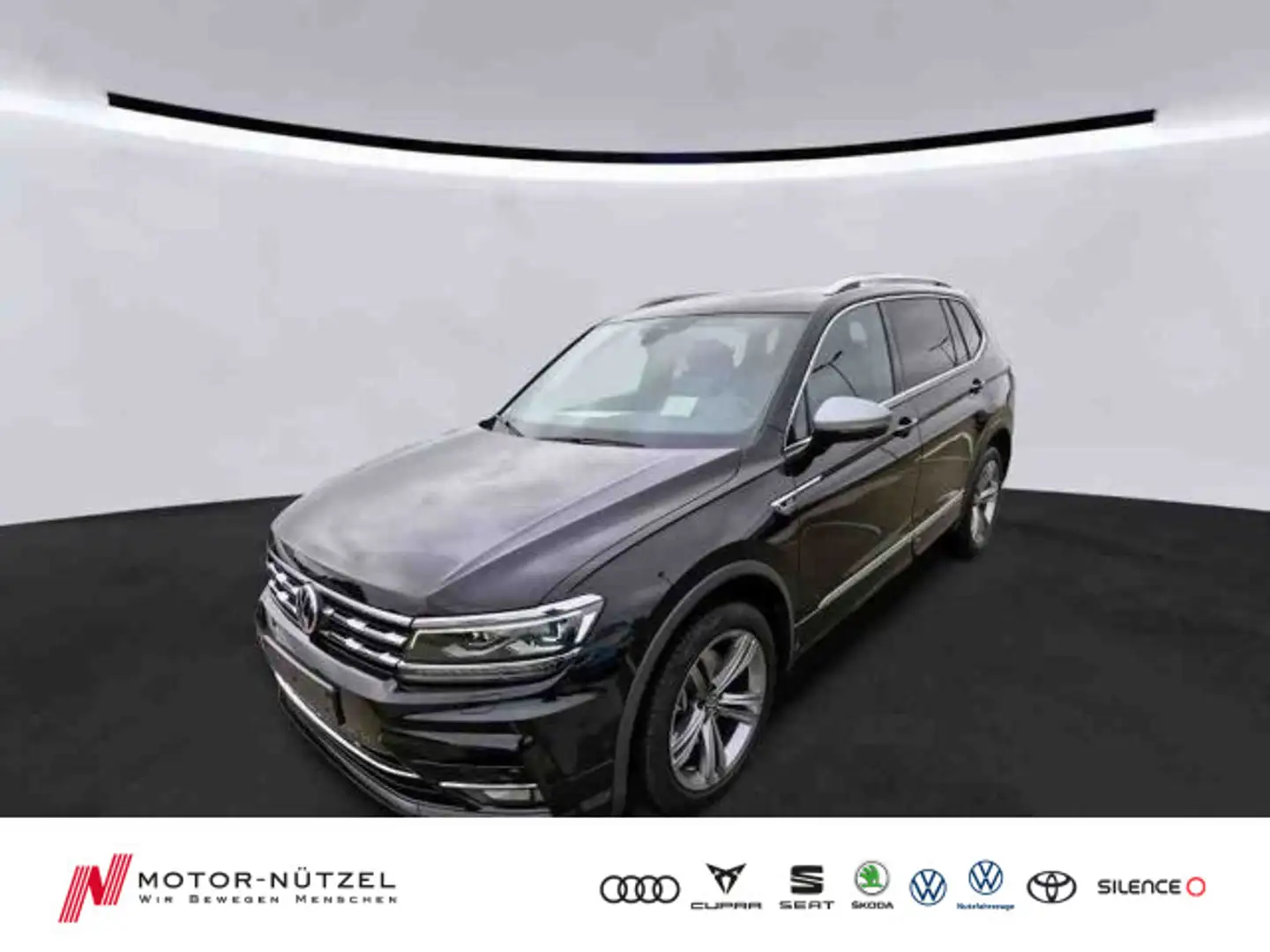 Volkswagen Tiguan Allspace 2.0 TSI DSG R-LINE LED+ACC+PANO Schwarz - 1