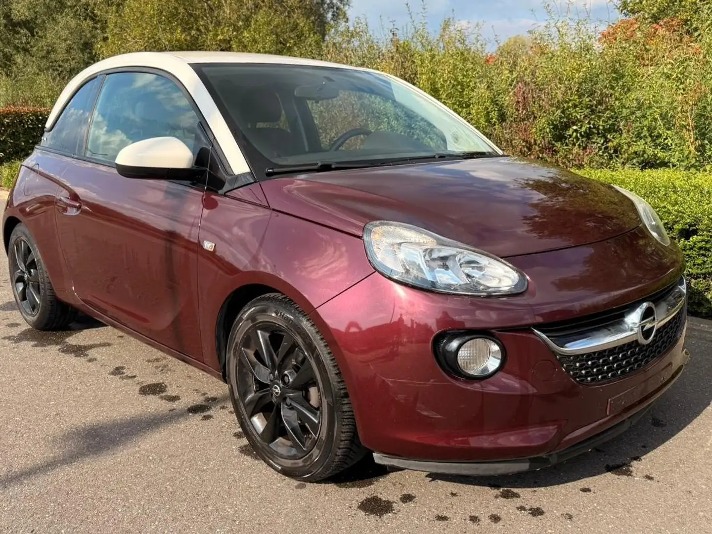 Opel Adam 1.2i EURO6b✅CT+CAR-PASS OK✅AIRCO❄️ Mauve - 1