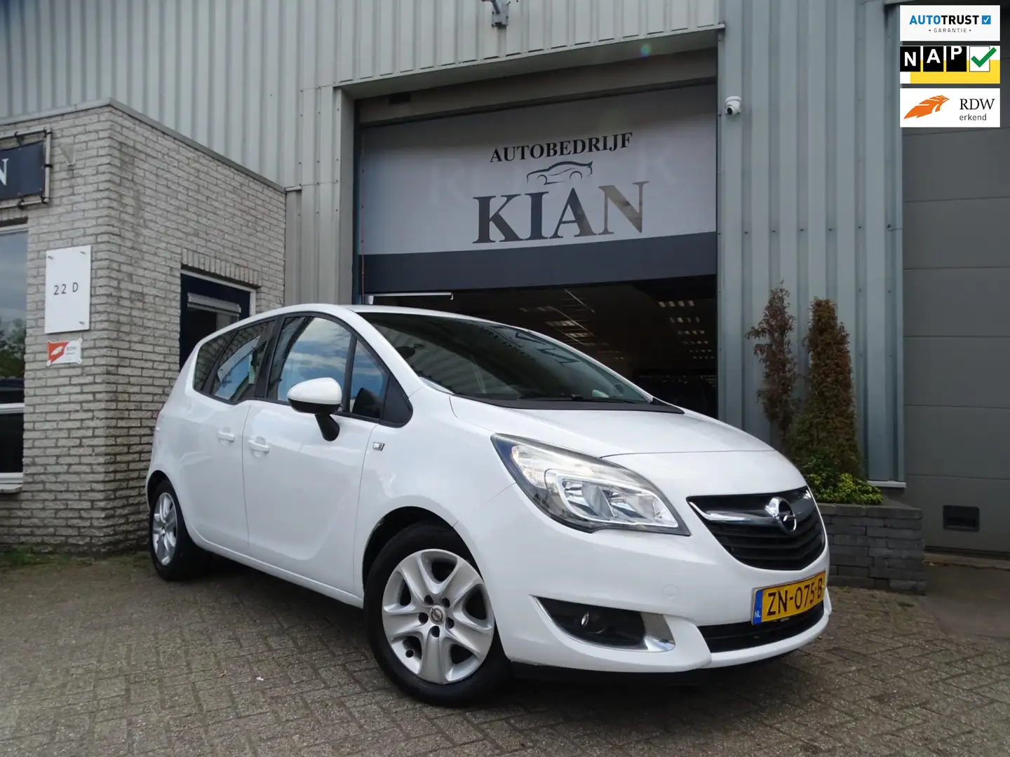 Opel Meriva 1.4 Cosmo Blanc - 1