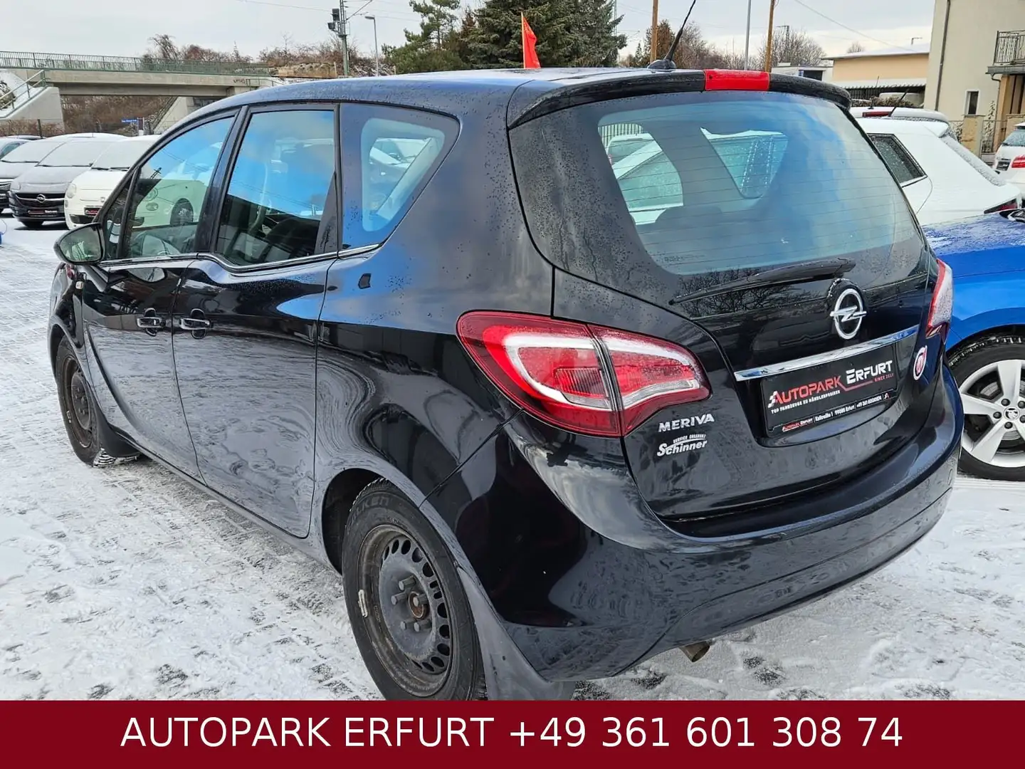 Opel Meriva B Innovation Automatik*Klima*Temp*Phone*L Schwarz - 2