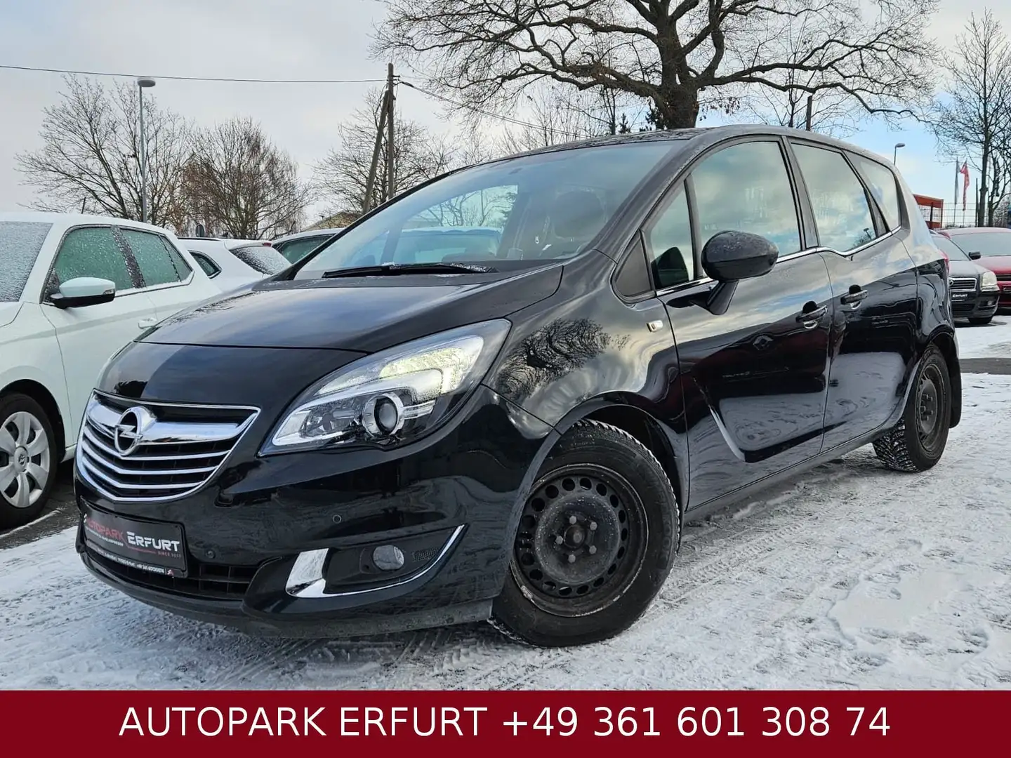 Opel Meriva B Innovation Automatik*Klima*Temp*Phone*L Schwarz - 1