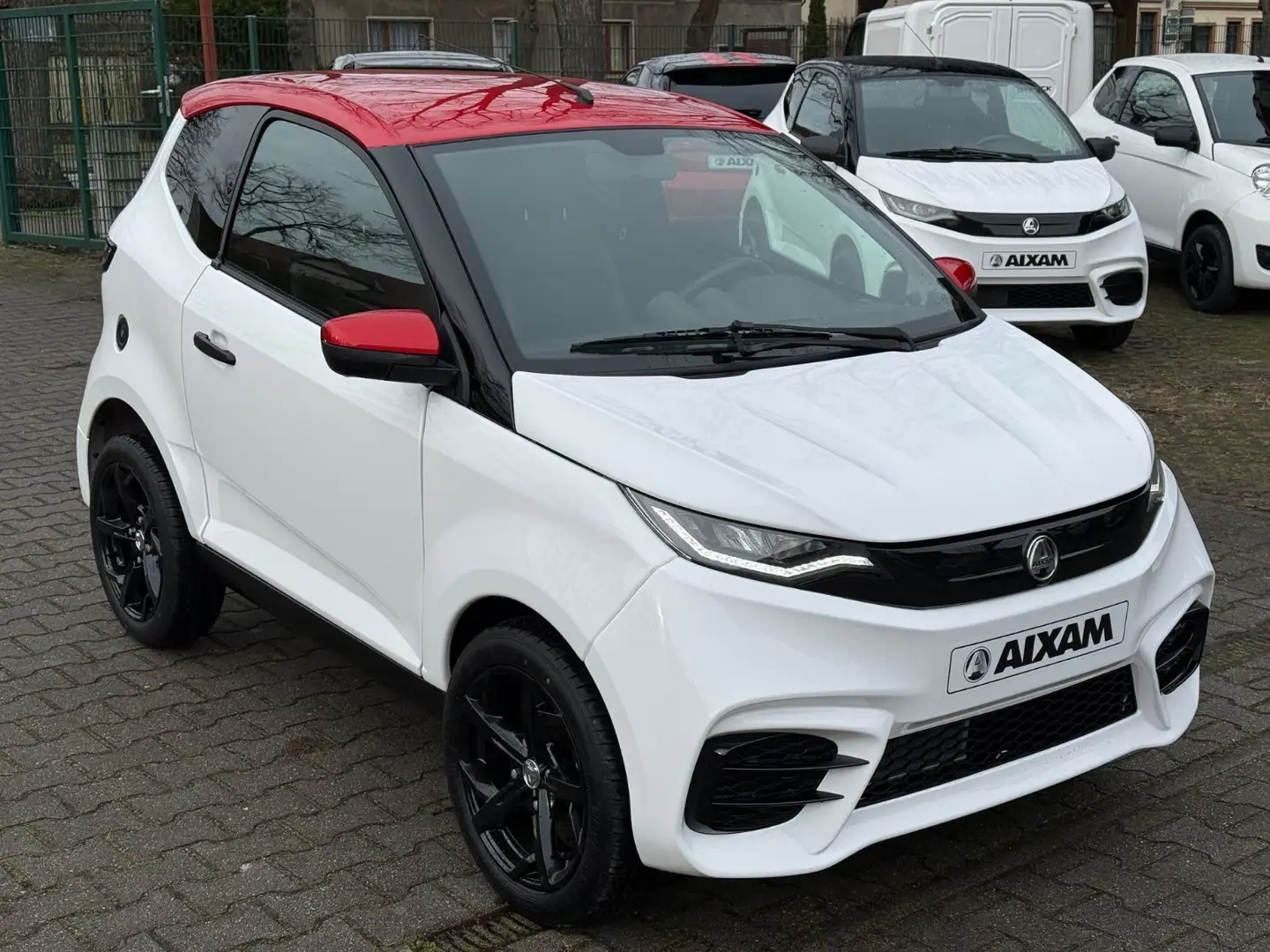 Aixam City Sport Neues Mod.LED Mopedauto L6e Automatik Weiß - 1