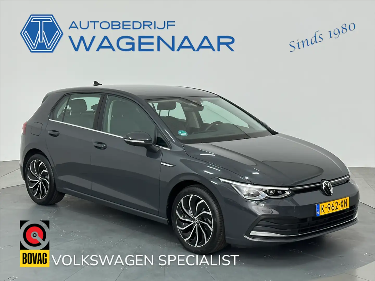 Volkswagen Golf 1.5 TSI STYLE URANO GREY METALLIC Grijs - 1