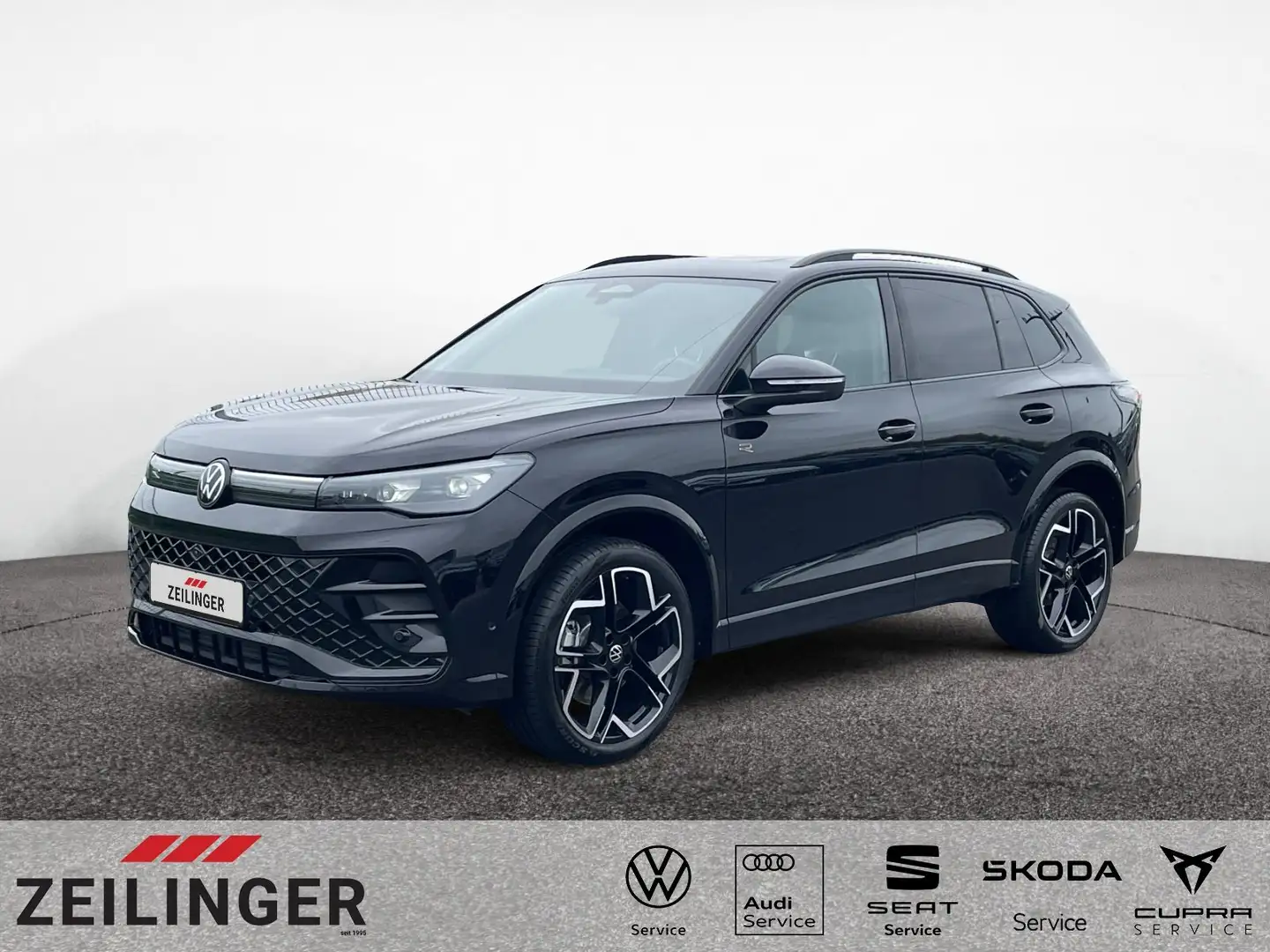 Volkswagen Tiguan R-Line 4Motion TDI DSG|20"|AHK|PANO|BLACK Schwarz - 1