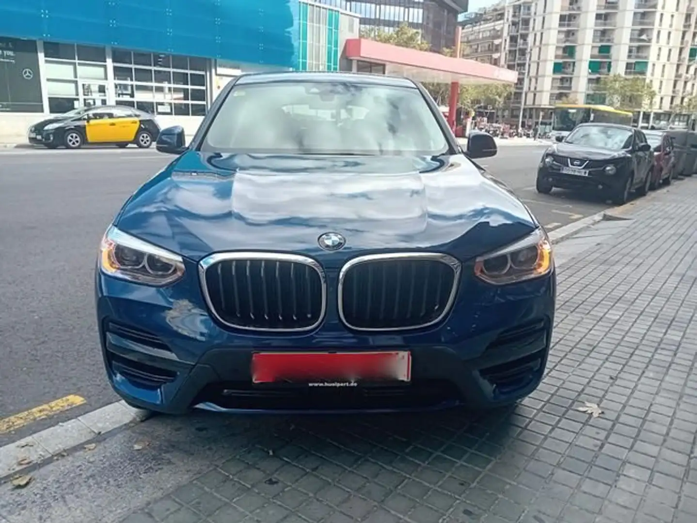 BMW X3 xDrive 20dA Azul - 2