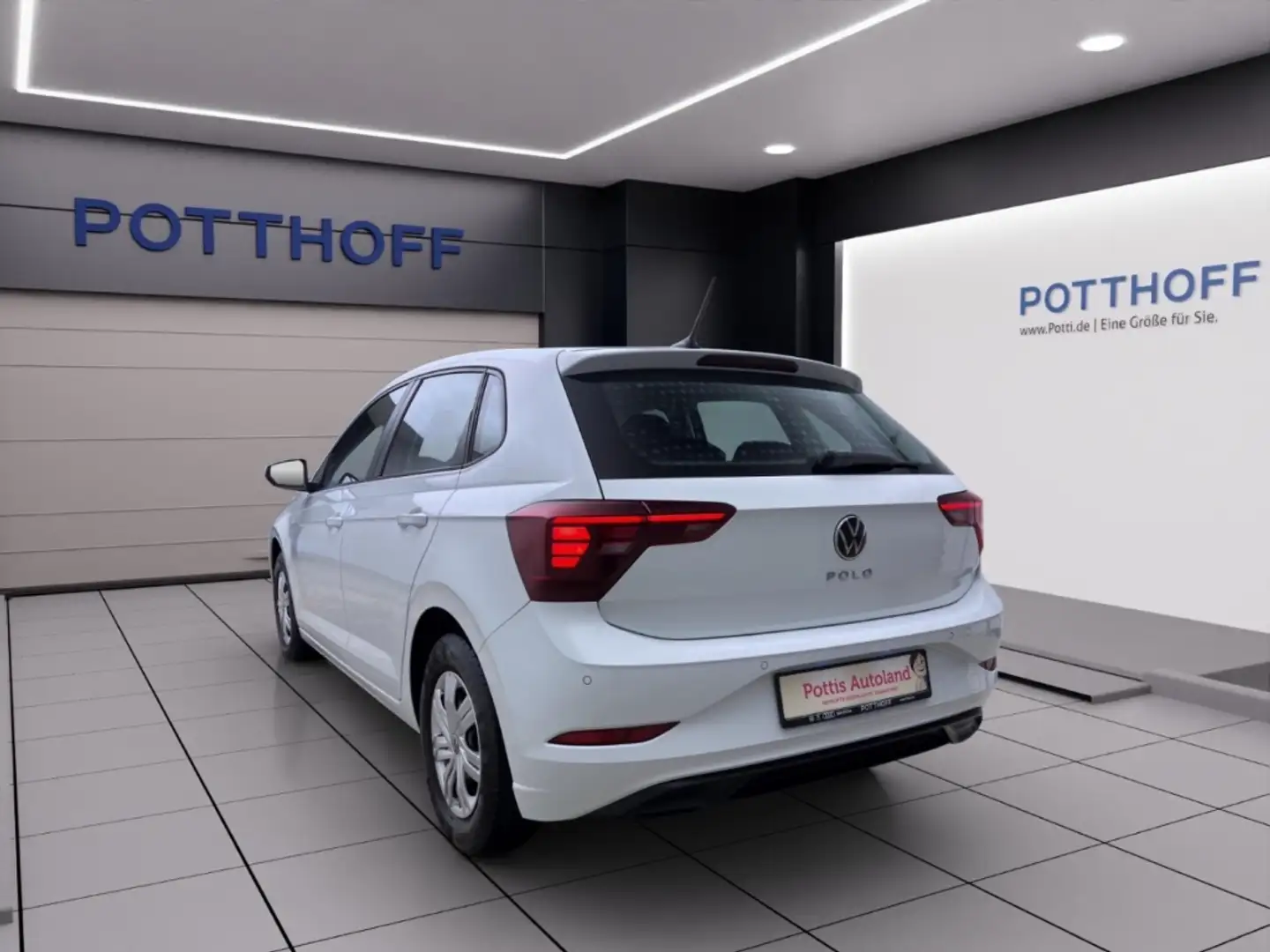 Volkswagen Polo 1.0 MPI PDC KLIMA LED DAB+ D.COCKPIT Weiß - 2