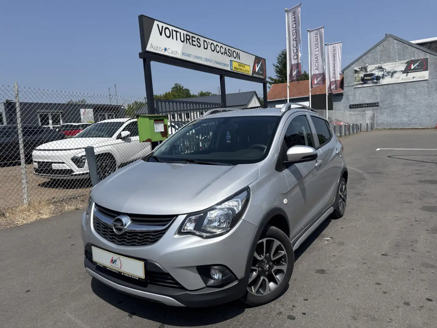 Opel Karl 1.0 ROCKS 74CV Gris - 1