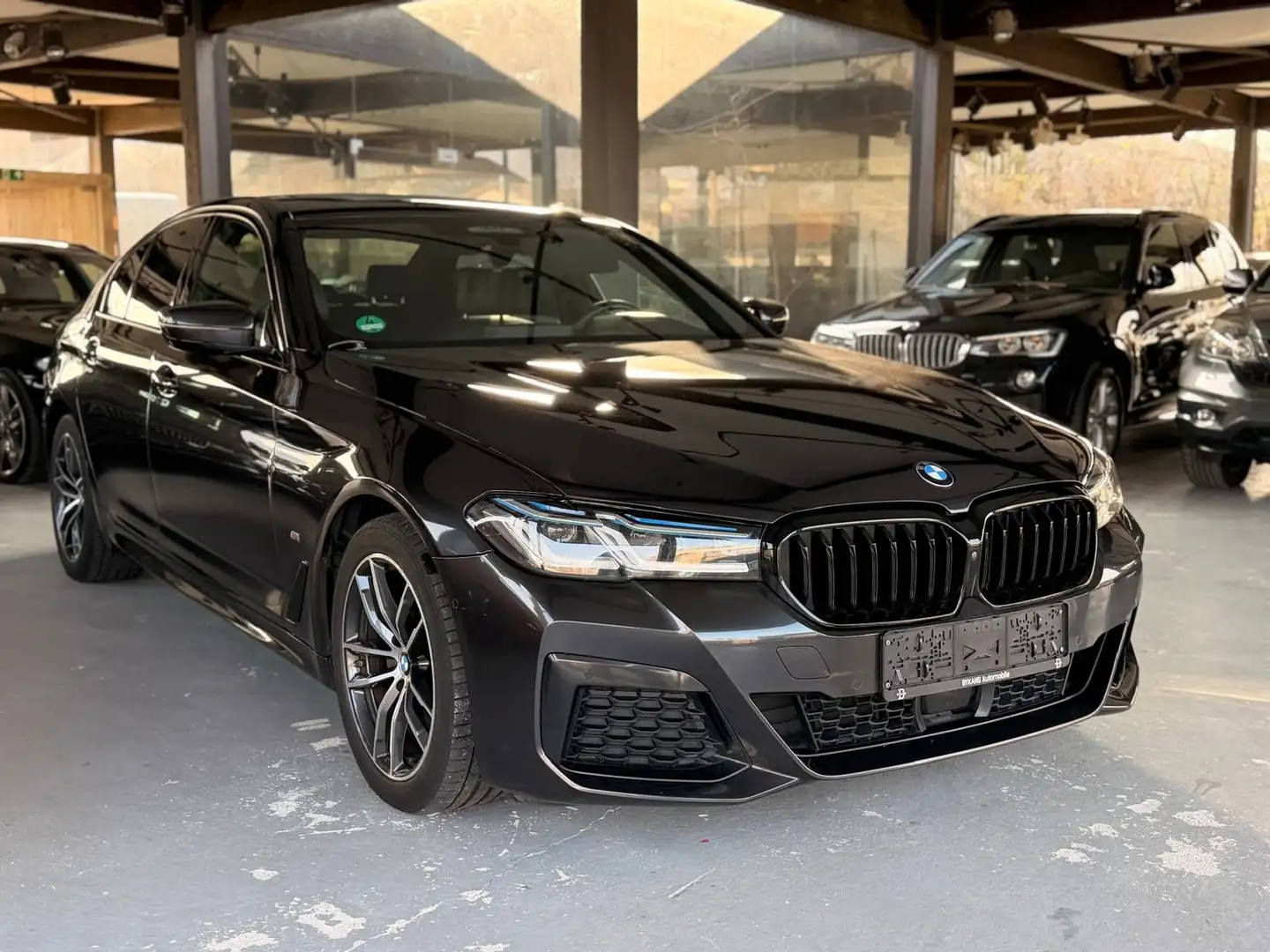 BMW 520 d M Sport-DrivingAss-Hud-Schiebe-Laser-360° Gris - 1