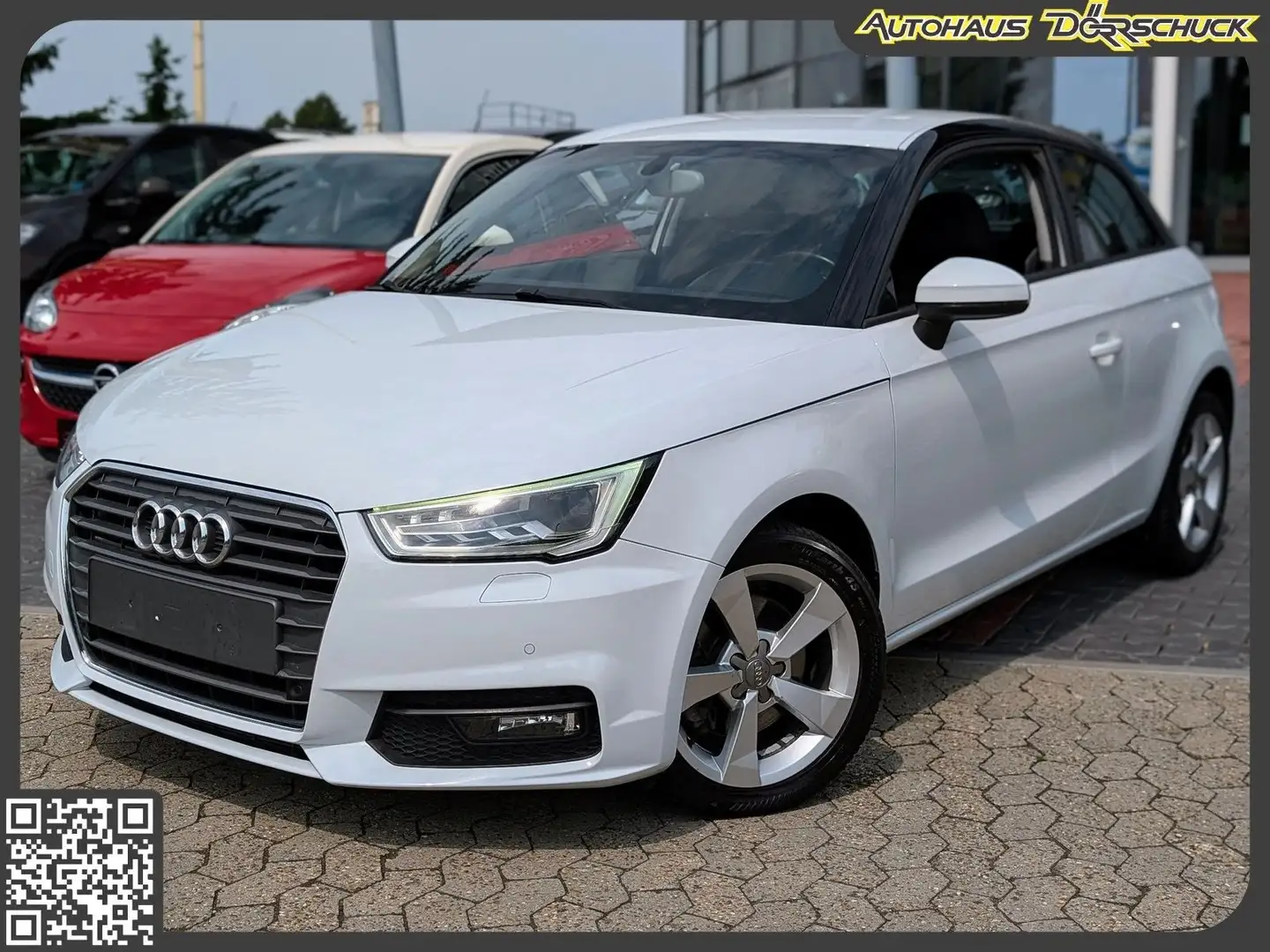 Audi A1 sport LED. PDC. Navi. BT. Sitzh. Klimaaut. Wit - 1