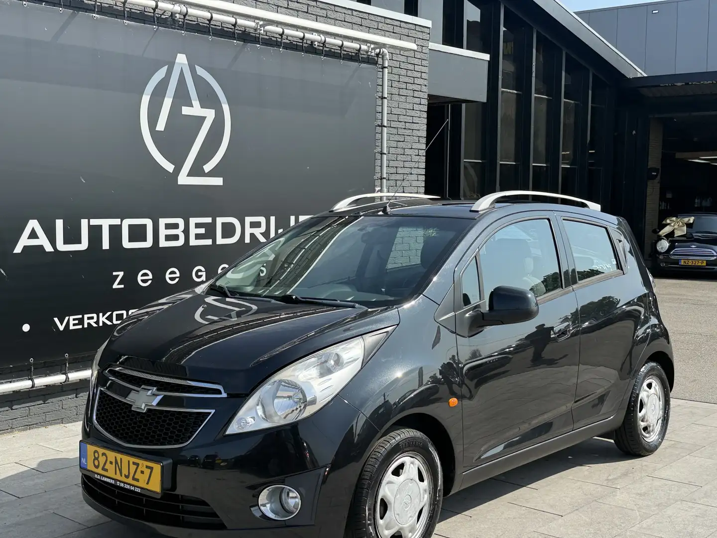 Chevrolet Spark 1.0 16V LS Bi-Fuel LPG !! AIRCO !! Zwart - 2
