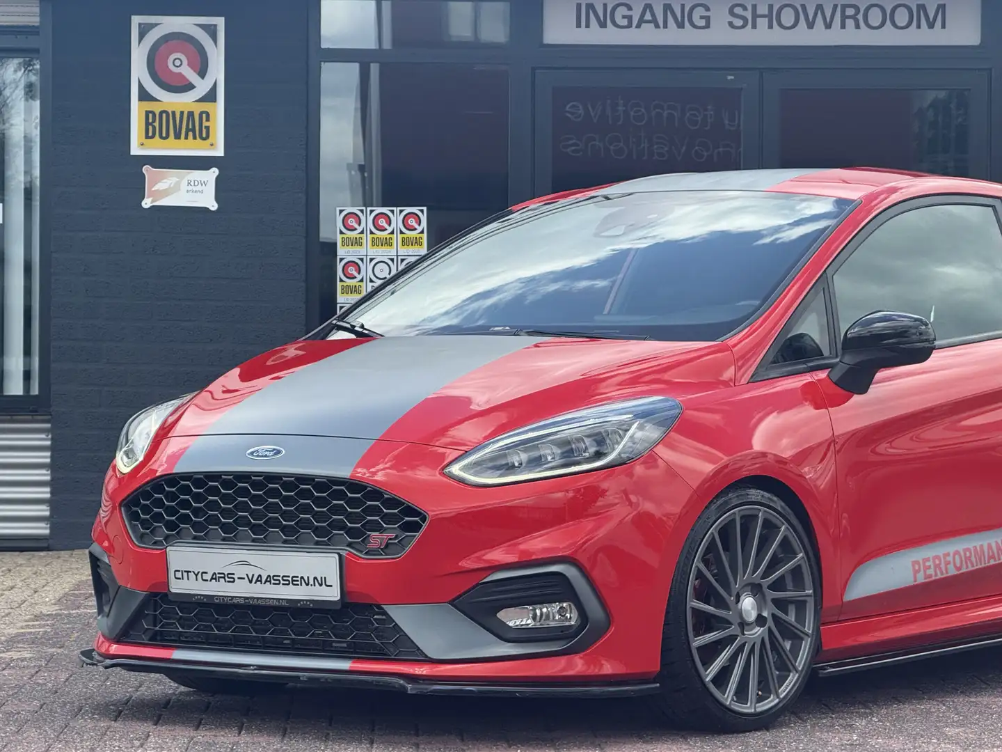 Ford Fiesta 1.5 EcoBoost Performance ST-3 200 pk apple carplay Rood - 2