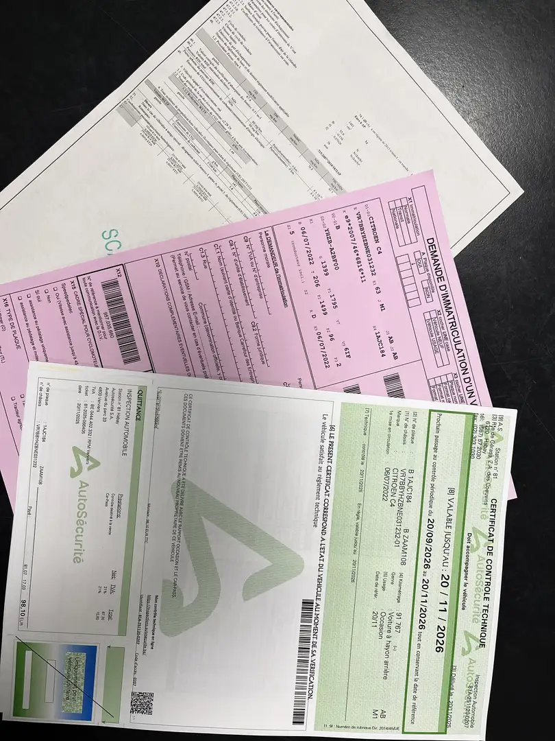 Citroen C4 C4 1.5 BlueHDi avec demande d'immatriculation ! Gris - 1