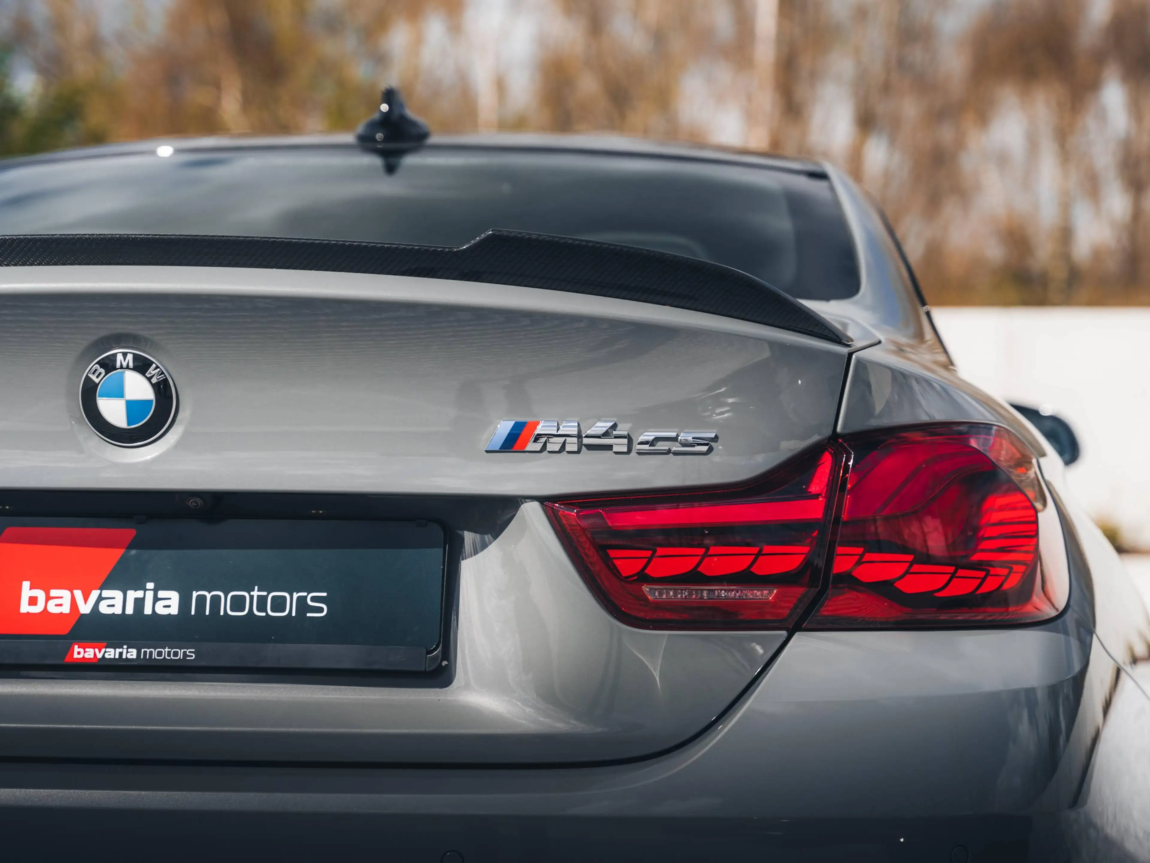 BMW M4 CS / Lime Rock Grey / Head-Up / Alcantara / 20" — photo 12