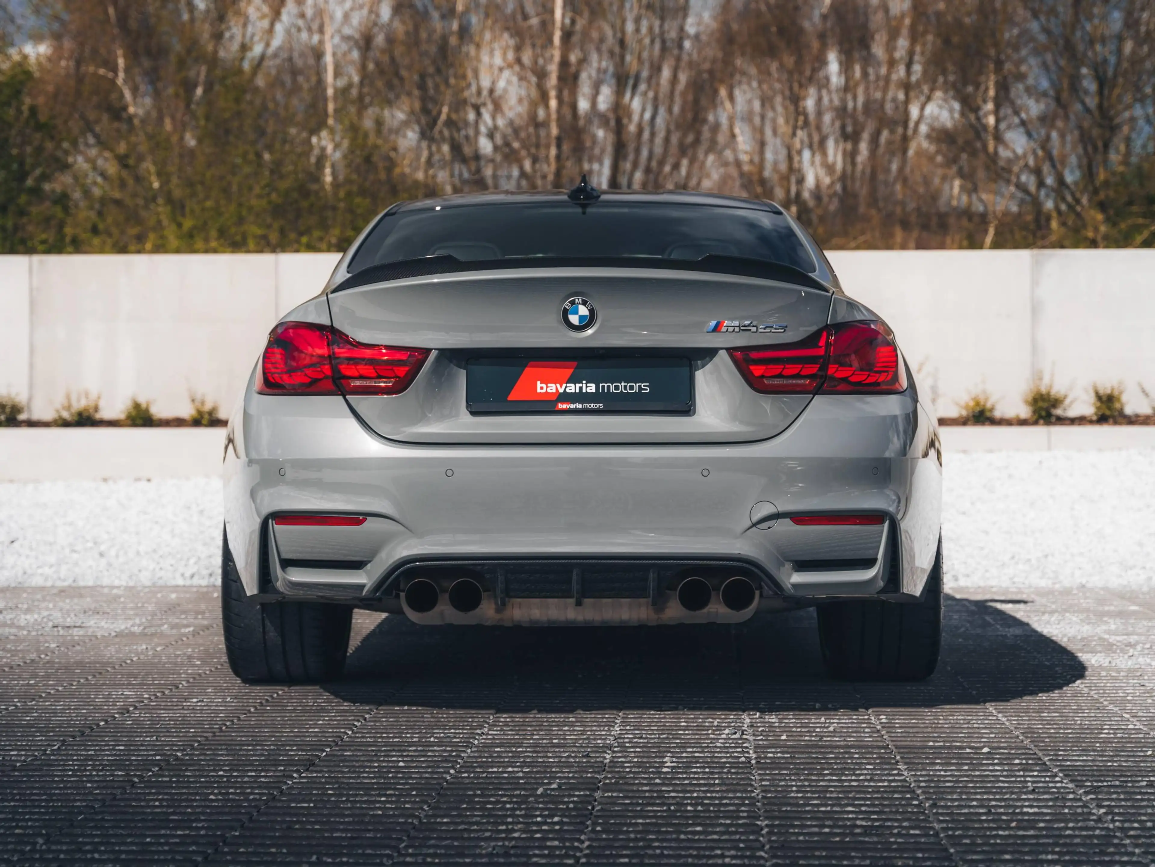 BMW M4 CS / Lime Rock Grey / Head-Up / Alcantara / 20" — photo 9