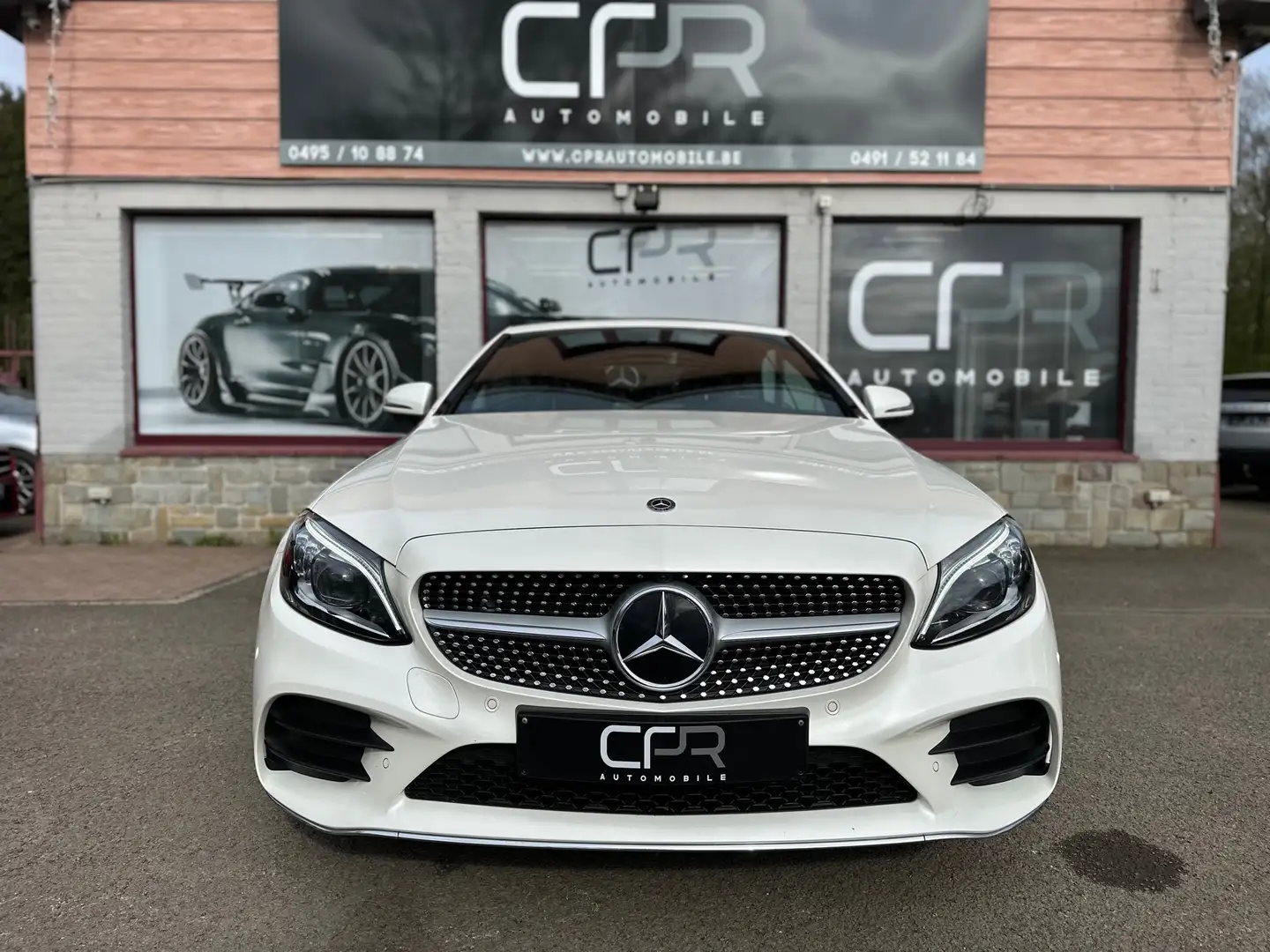 Mercedes-Benz C 220 d * PACK AMG * NEW LIFT * GPS * SONO * CAMERA * 1P Wit - 2