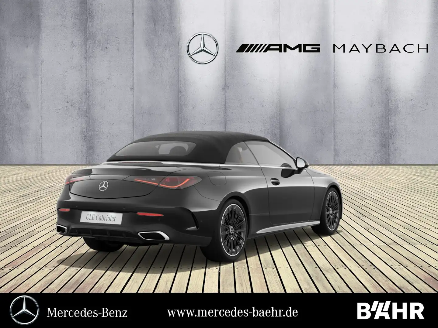 Mercedes-Benz CLE 450 CLE 450 4M Cabrio AMG+Night/Burmester3D/Head-Up Negru - 2