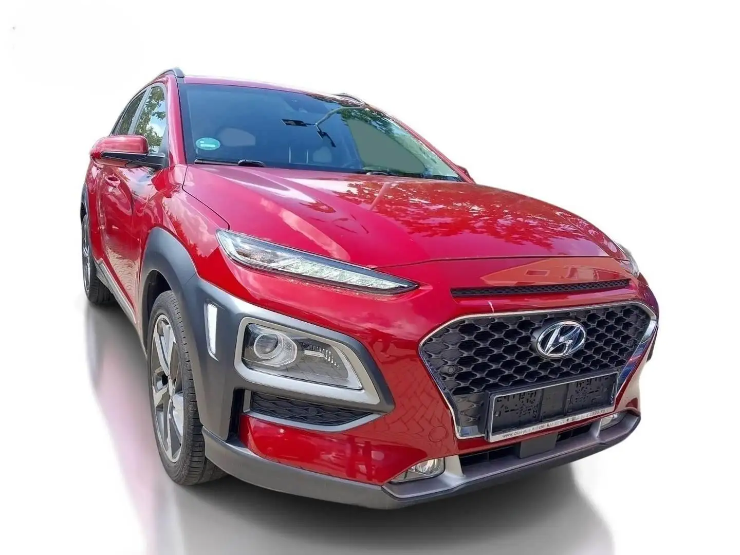 Hyundai KONA 1.6 TGDI  Premium  Autom. RFK Navi LED Rojo - 2