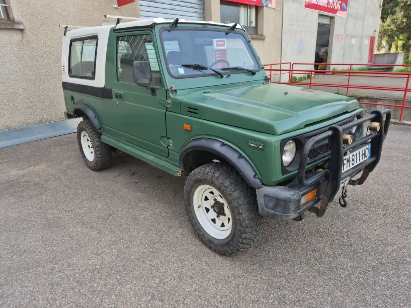 Suzuki Samurai 413 chassis long Зелений - 2