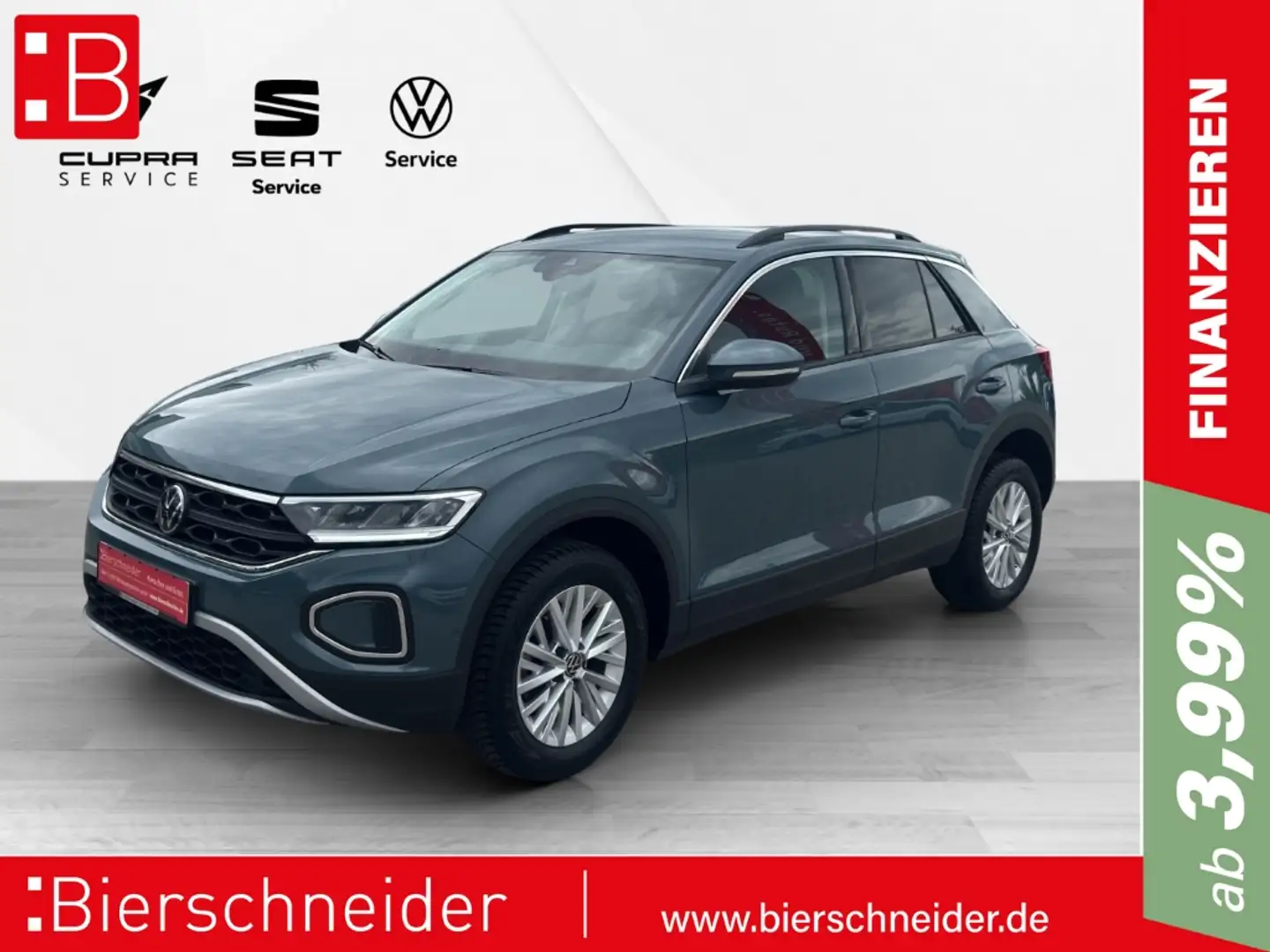 Volkswagen T-Roc 1.0 TSI Life DIGITAL COCKPIT LED NAVI 16 Blu/Azzurro - 1