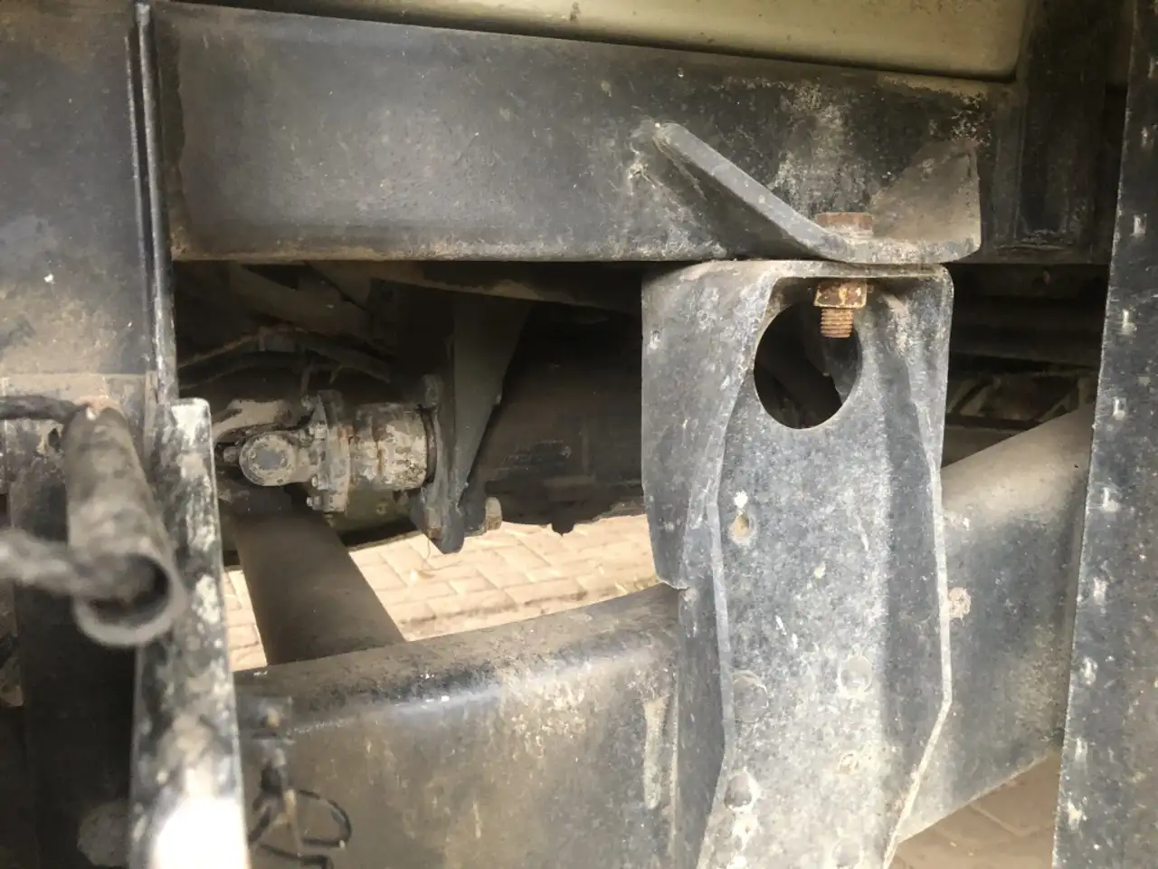 Mercedes-Benz Unimog 404, KIPER ,4x4, incl kraan 2.2 6 cylinder, foto 4