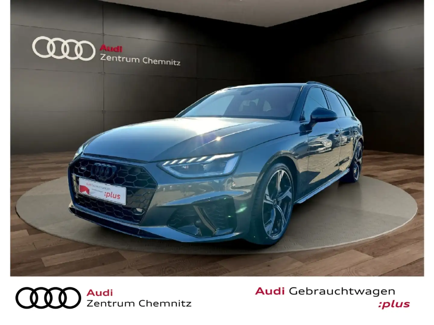 Audi A4 Avant 40 TFSI S tr. qu. LINE+AHZV+B&O+PANO Grau - 1