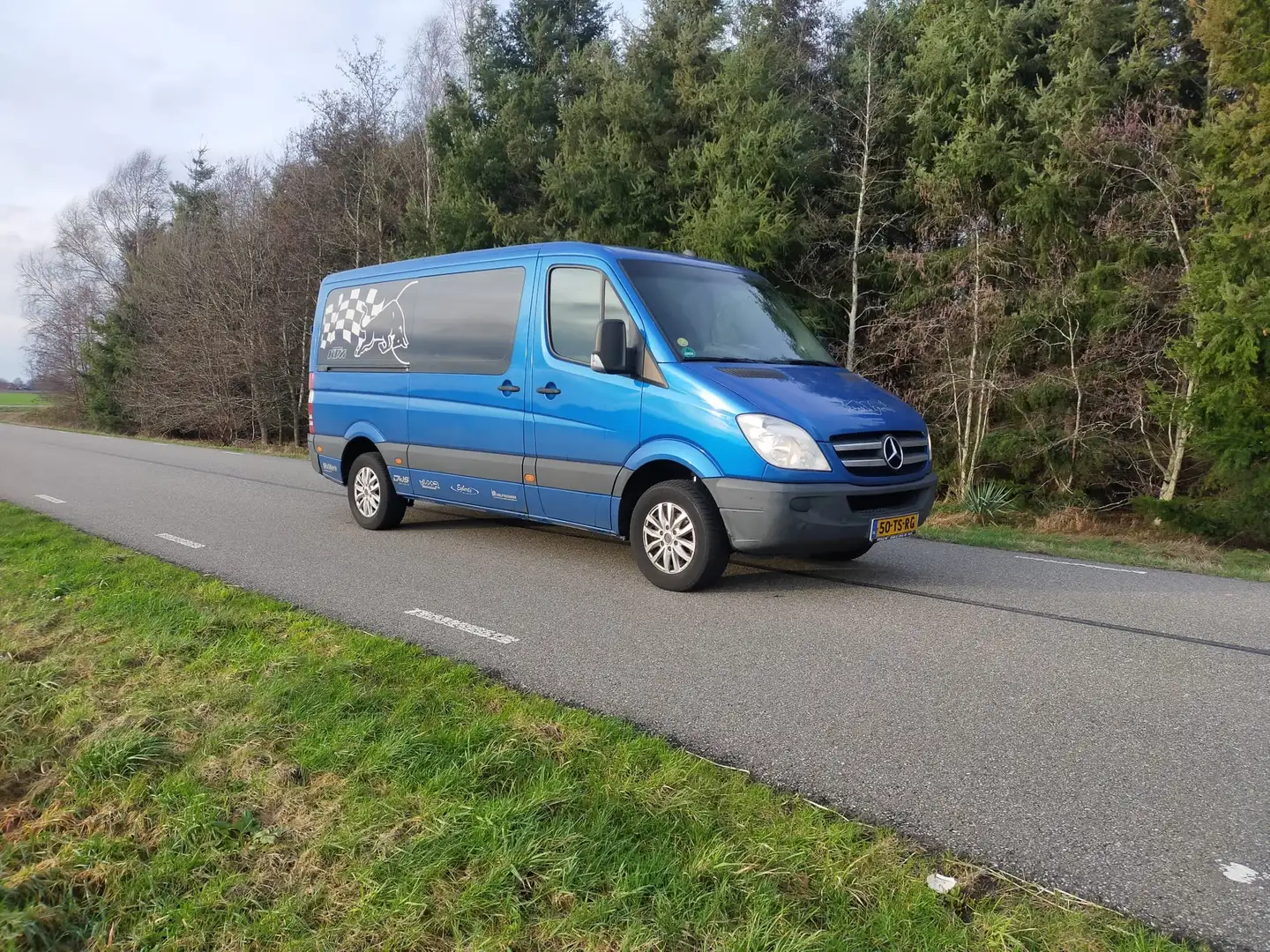 Mercedes-Benz 350 Mercedes Sprinter 2.1 906 AC 35 camper Bleu - 2