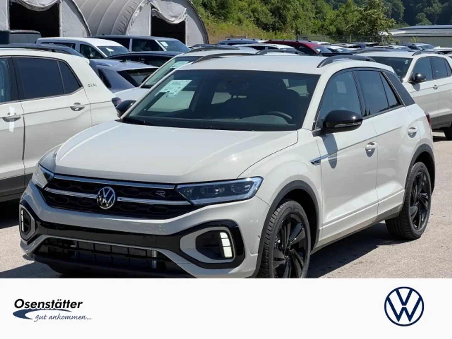 Volkswagen T-Roc R-Line 1.5 l TSI OPF 110 kW (150 PS) 7-Gang-Doppel Grau - 1