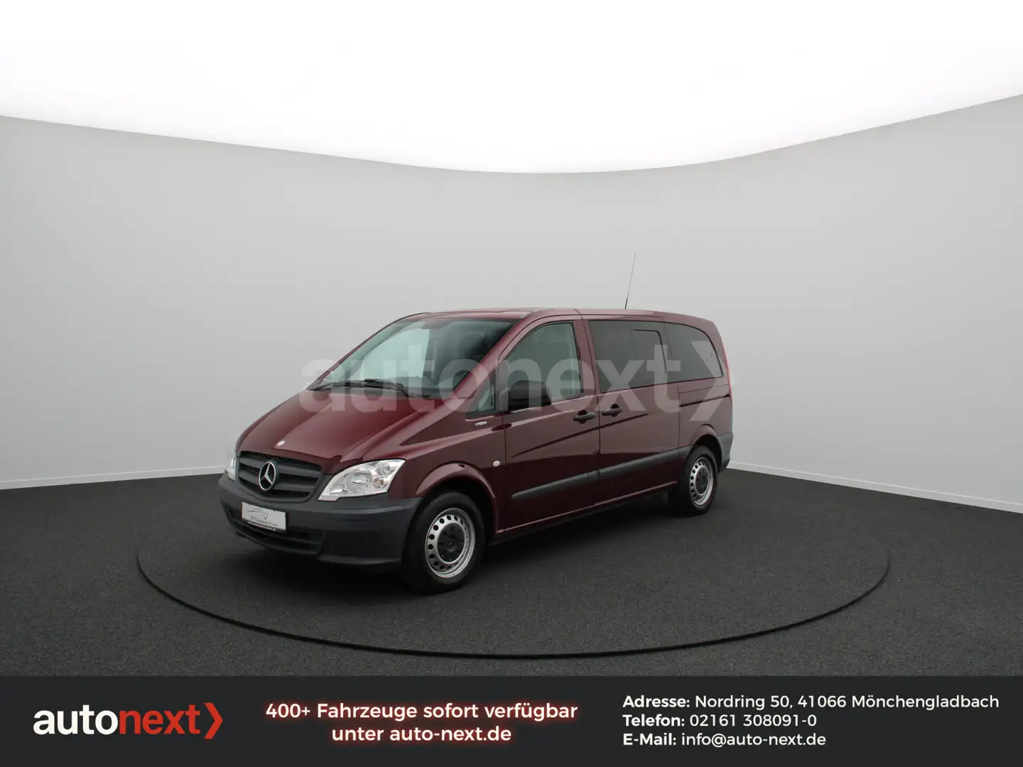 Mercedes-Benz Vito Tourer kompakt 116 CDI Aut. *1.HAND* 5002 Rot - 1