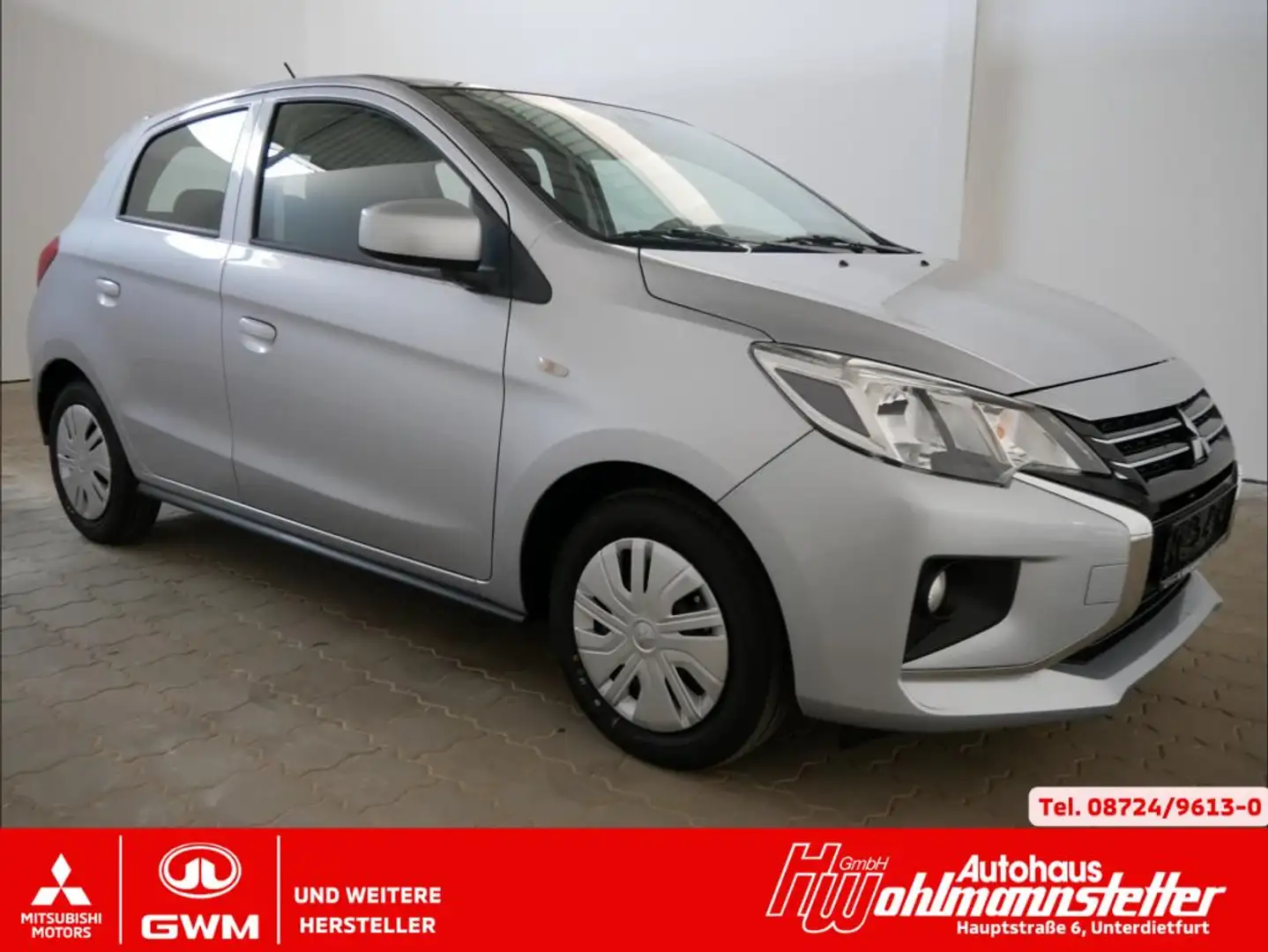 Mitsubishi Space Star Select 1,2 l 5Jahre Garantie, Klima, uvm. Argent - 1