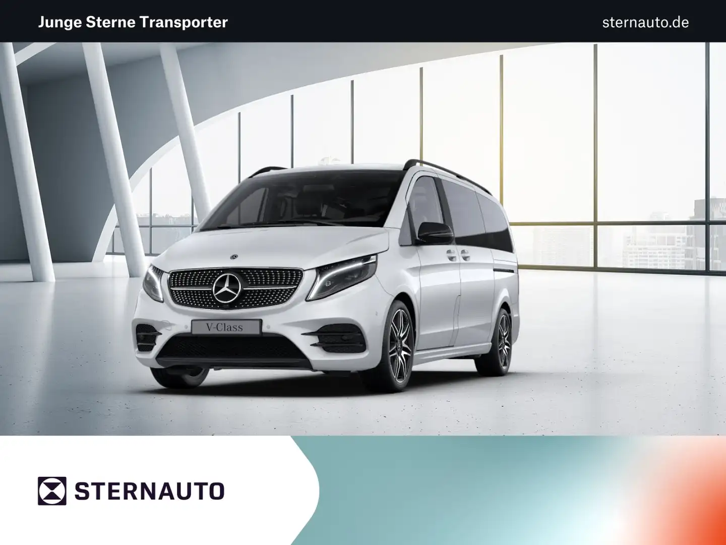 Mercedes-Benz V 300 V 300 d 4MATIC EXCLUSIVE EDITION Lang  AMG Line Weiß - 1