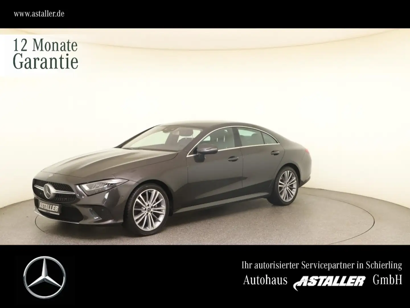 Mercedes-Benz CLS 220 d Coupe Distr+AHK+Kam+Comand+LED+19"+SHZ Grau - 1