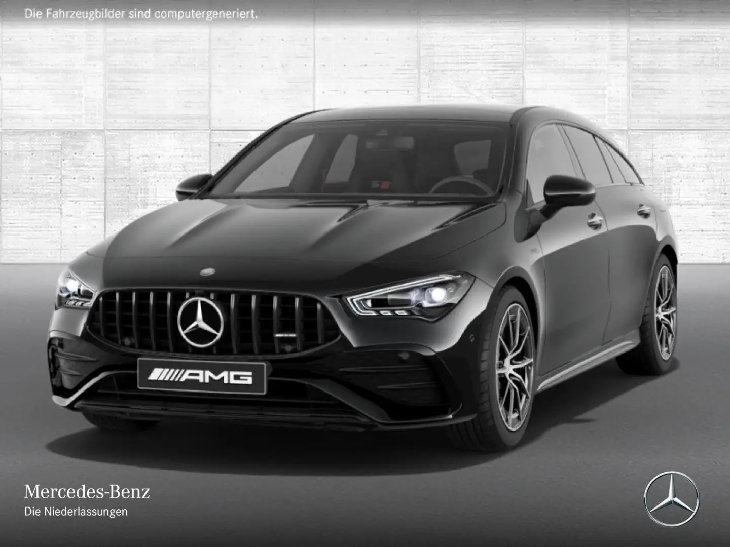 Mercedes-Benz CLA 35 AMG CLA 35 4M AMG+PANO+MULTIBEAM+KAMERA+TOTW+KEYLESS Schwarz - 2