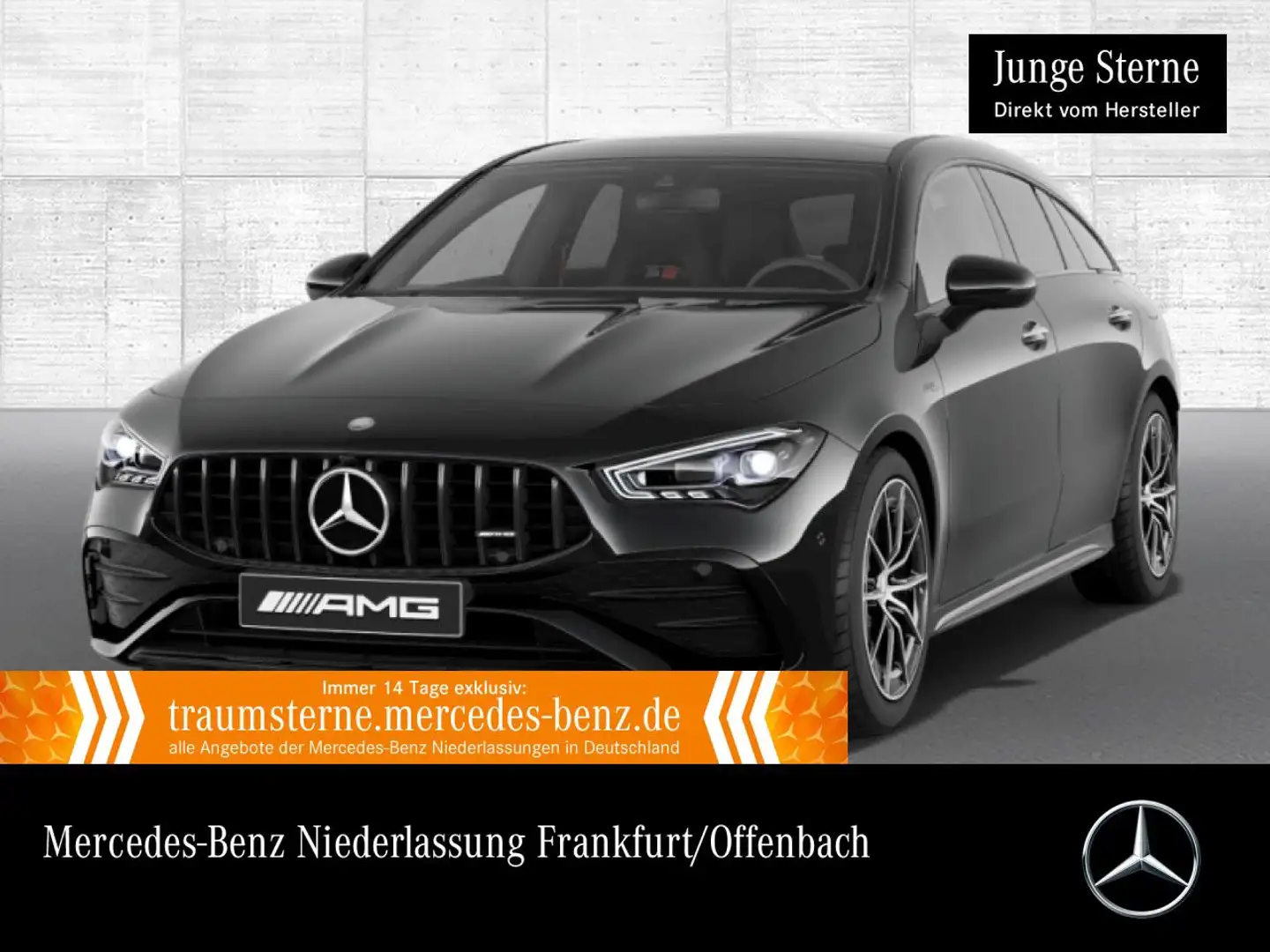 Mercedes-Benz CLA 35 AMG CLA 35 4M AMG+PANO+MULTIBEAM+KAMERA+TOTW+KEYLESS Noir - 1
