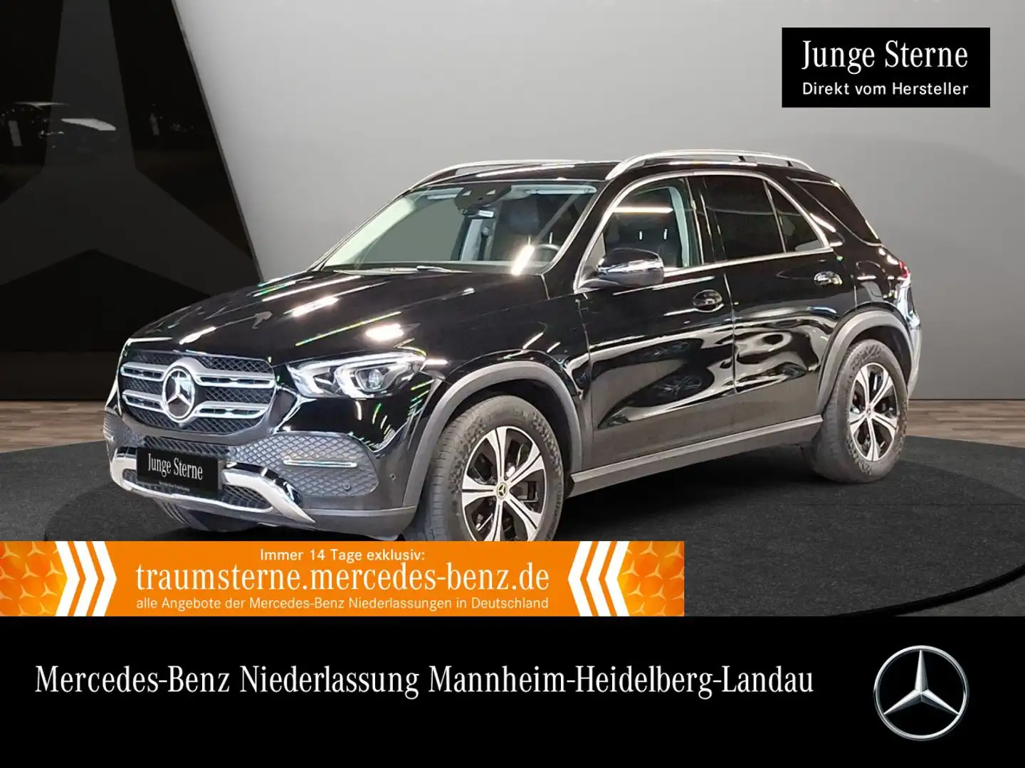 Mercedes-Benz GLE 350 de 4M 360+AHK+LED+FAHRASS+19"+9G Schwarz - 1