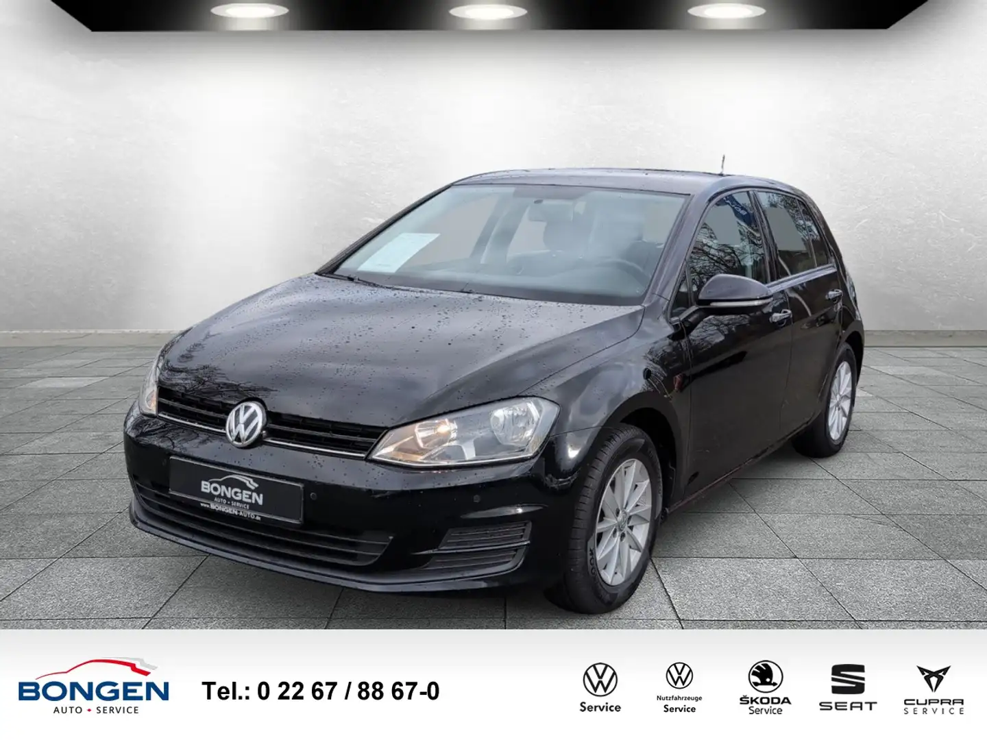 Volkswagen Golf VII 1.2 TSI Trendline Klima Einparkhilfe Klima Zwart - 1