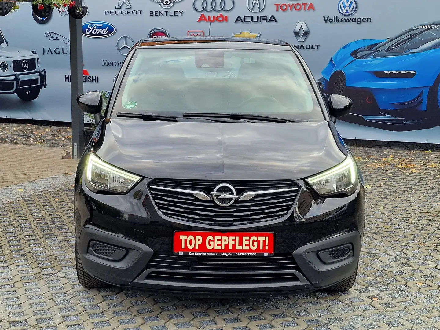 Opel Crossland X Edition Schwarz - 1