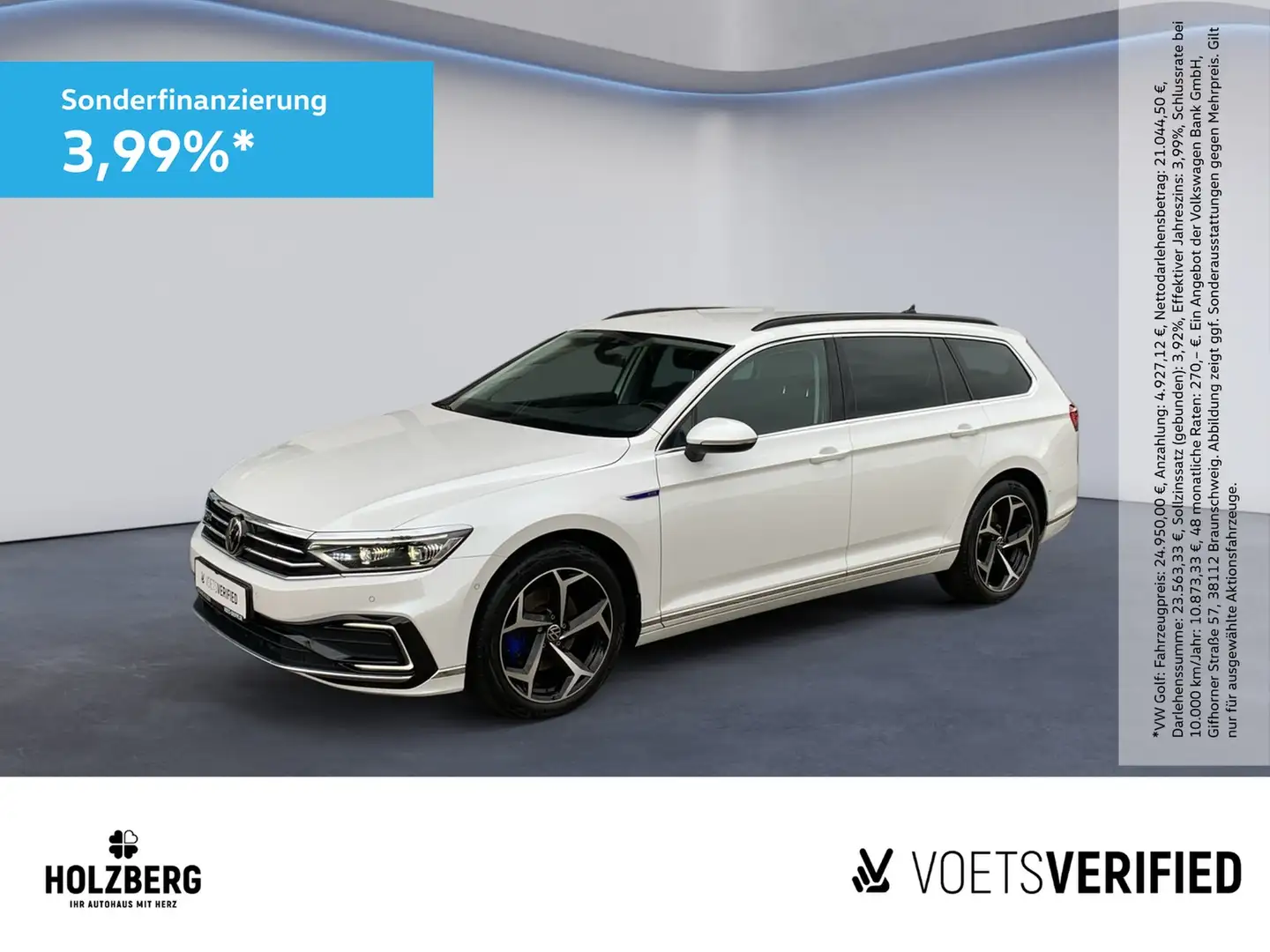 Volkswagen Passat GTE Variant 1.4 eHybrid R-Line DSG DCC+MATRIX+RFK Alb - 1