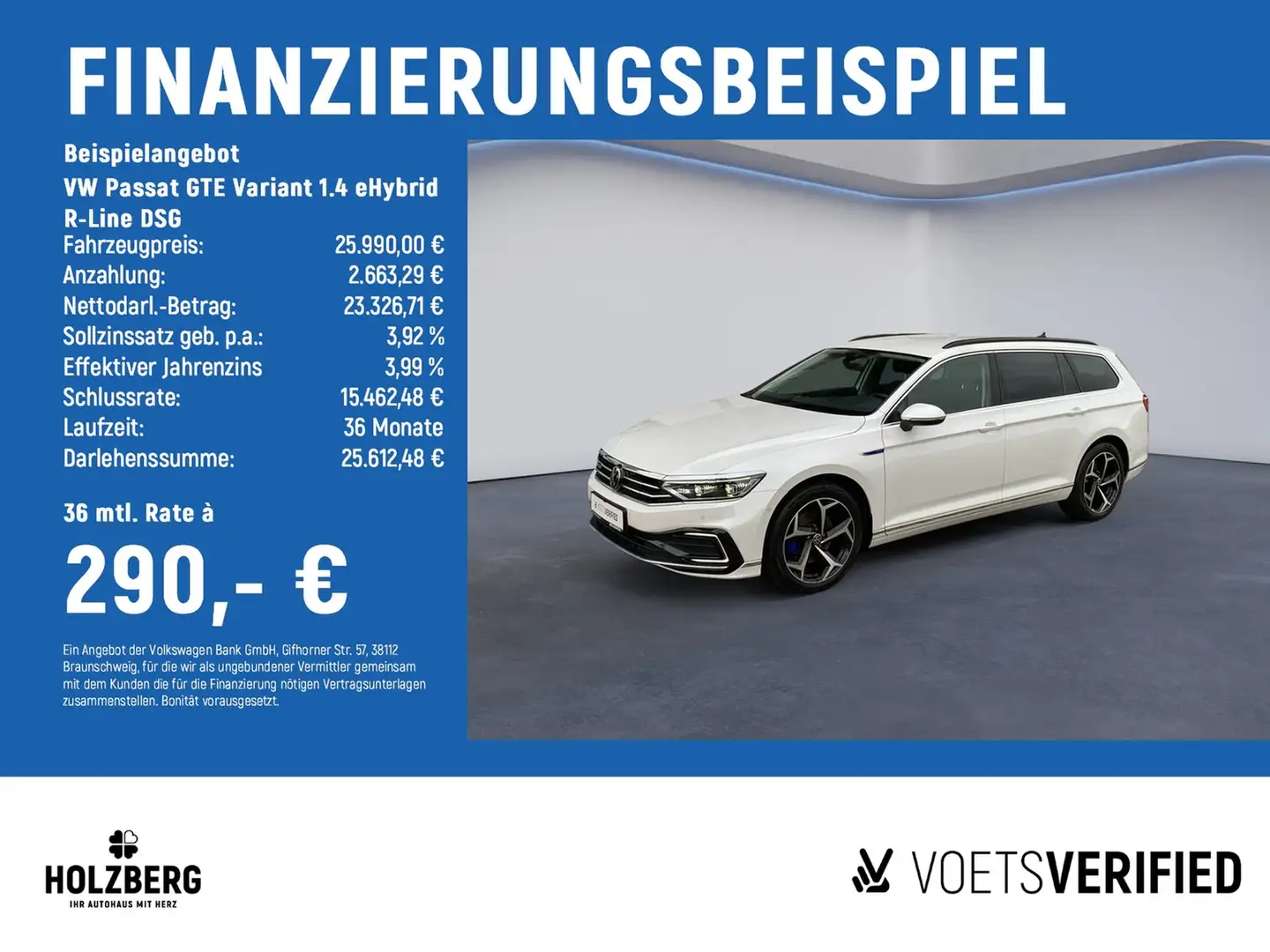 Volkswagen Passat GTE Variant 1.4 eHybrid R-Line DSG DCC+MATRIX+RFK Blanc - 2
