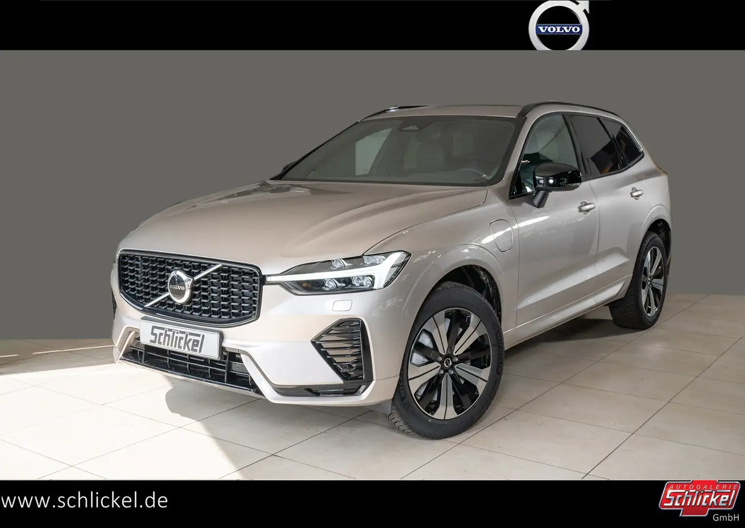 Volvo XC60 *Recharge T6 AWD Plus Dark Navi ACC Kamera Met. Silber - 1