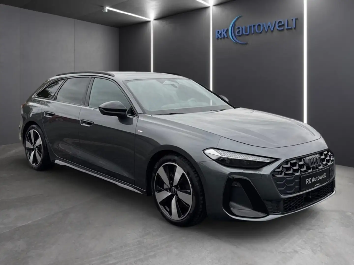 Audi A5 Avant TDI 2x S-Line Matrix-LED 360° ACC AHK Gris - 2