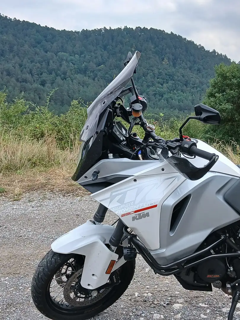 KTM 1290 Super Adventure Blanc - 1