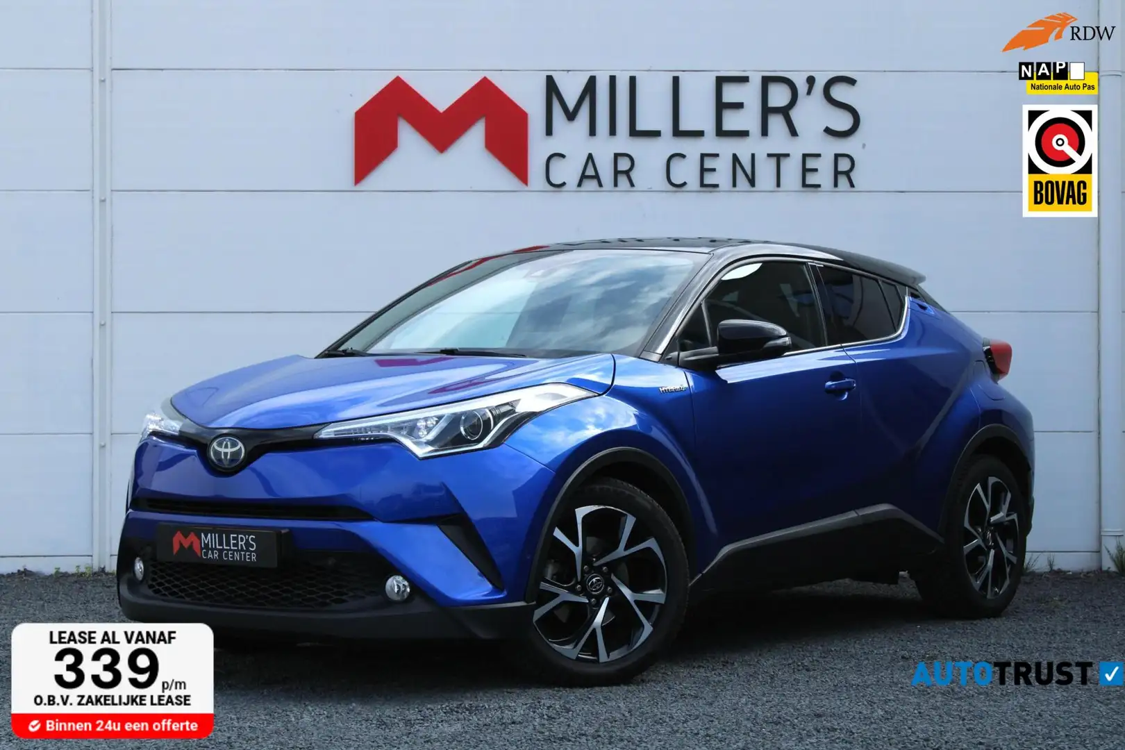 Toyota C-HR 1.8 Hybrid Camera Stuur&Stoelverwarming Cruise Albastru - 1