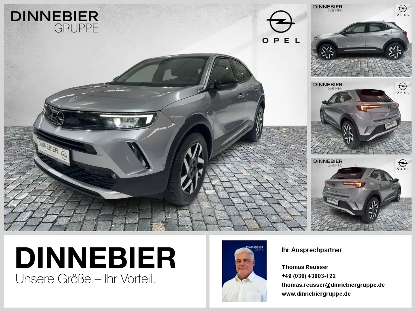 Opel Mokka Elegance 1.2 Direct CAM DynLicht LED TWA LM Argent - 1