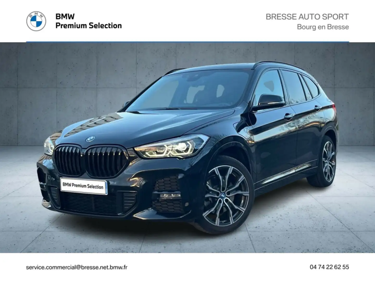 BMW X1 xDrive25eA 220ch M Sport 6cv Negro - 1