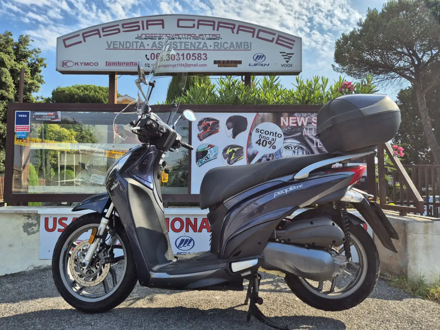 Kymco People One 125i Blu/Azzurro - 2
