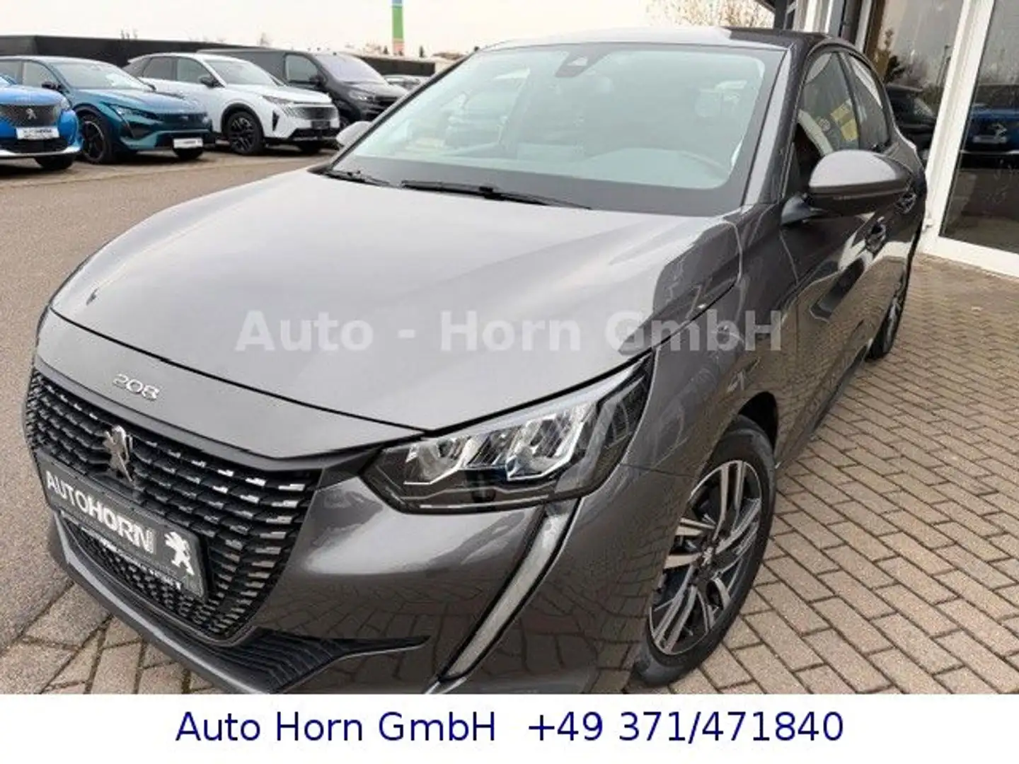 Peugeot 208 Allure Pure Tech 100 Gris - 1