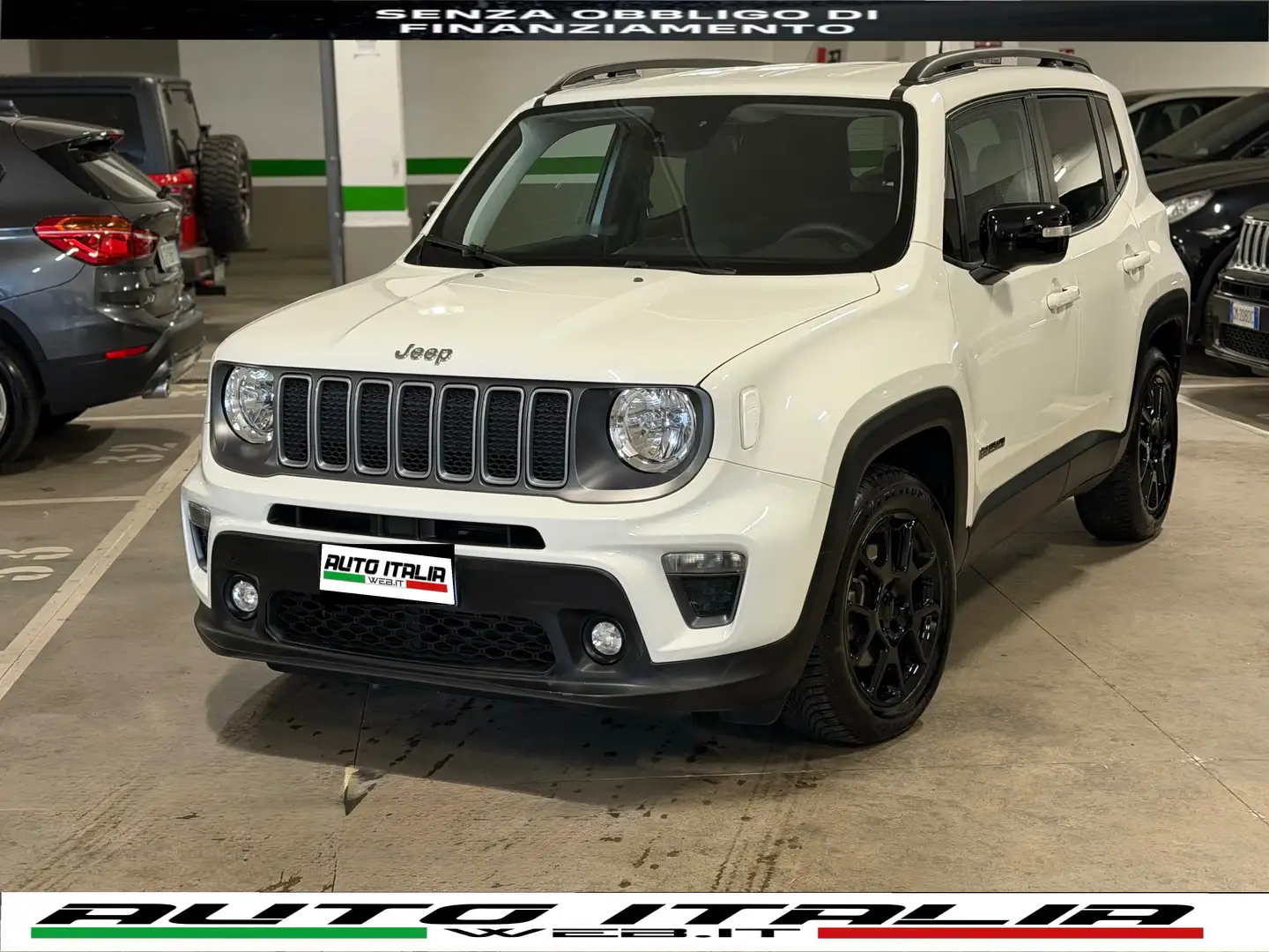 Jeep Renegade 1.5 turbo t4 mhev LIMITED#2wd#130cv#DCT#TELECAMERA Blanc - 1