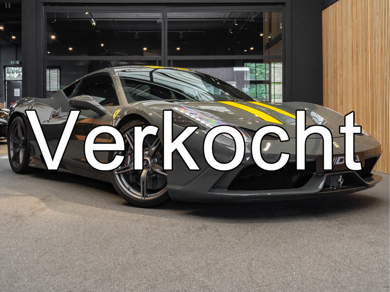 Ferrari 458 Speciale Full Carbon Grigio Scuro 4.5 V8 Speciale