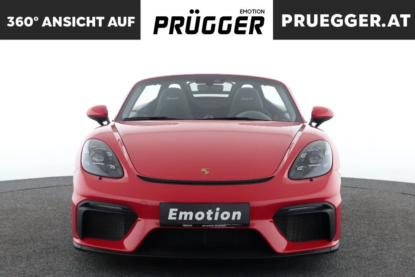 Porsche Boxster 718 Spyder PDK 4.0 NAVI LED BOSE 18-WEGE Rot - 2