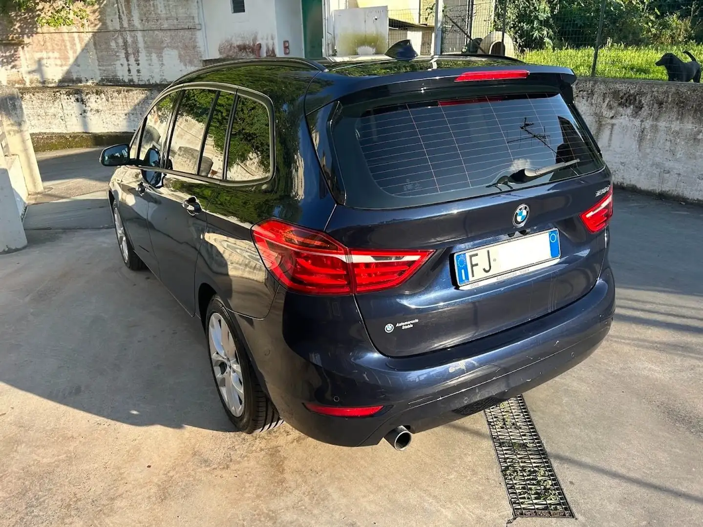 BMW 218 218d Gran Tourer Advantage 7 posti cambio automat Blu/Azzurro - 2